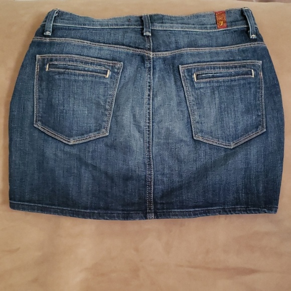 Jean mini skirt - Picture 2 of 4